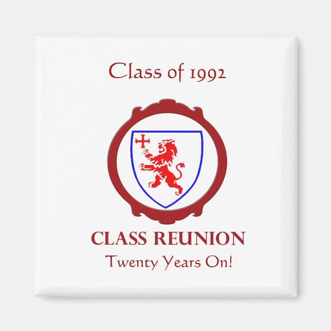 Class of 1992 Magnet (Front)