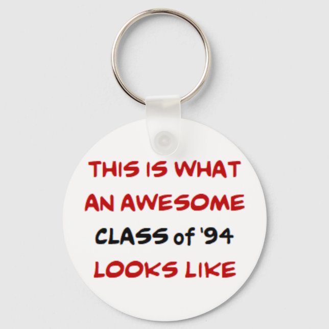 class of 1994, awesome key ring (Front)