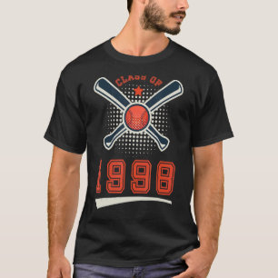 Class of 1998 School Graduation Baseball Player Sp T-Shirt