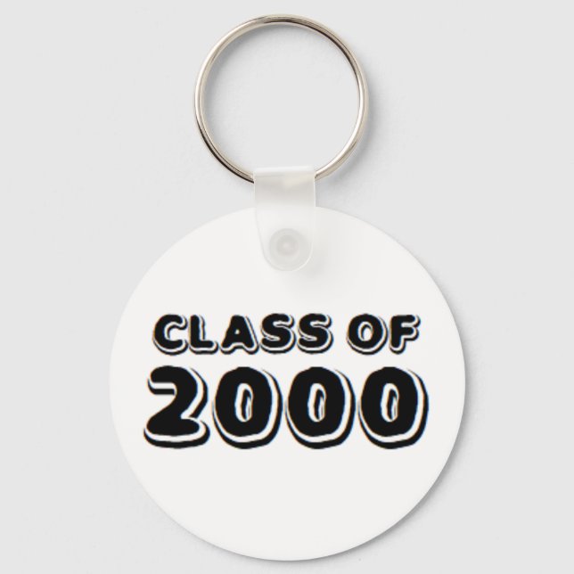 class of 2000 key ring (Front)