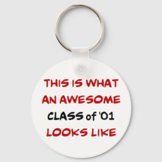 class of 2001, awesome key ring