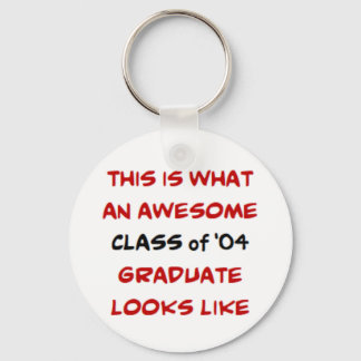 class of 2004 graduate, awesome key ring