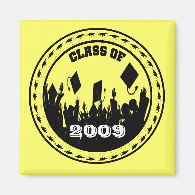 Class of 2009/2010 Choose Your School Colours Magnet (Front)