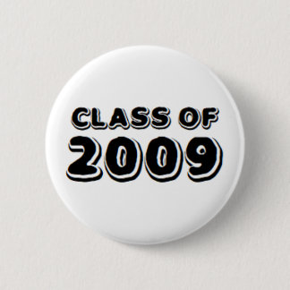 class of 2009 6 cm round badge
