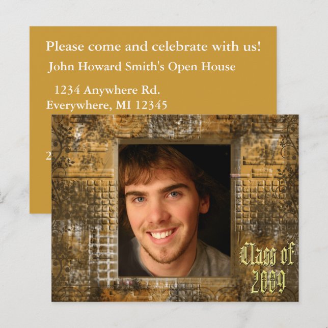 Class of 2009 Graduation Invitations (Front/Back)