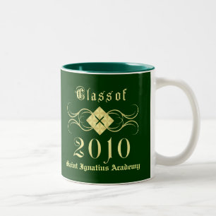Class of 2010 - Elegant Graduation Gift Mugs