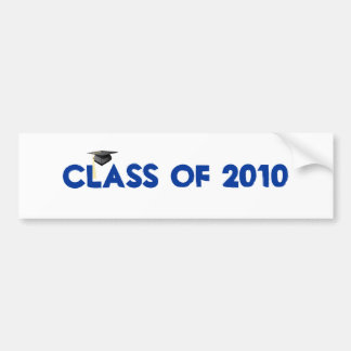 Class of 2010 graduation bumper sticker
