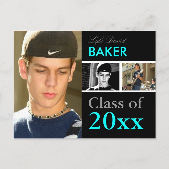 Class of 2010 Graduation Invitation Postcards (Front)
