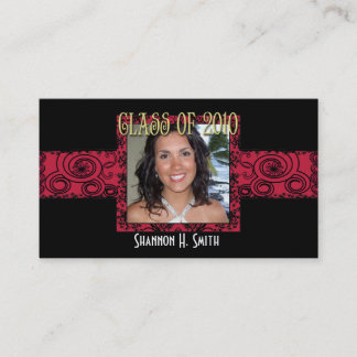 Class of 2010 Graduation Senior Picture Cards