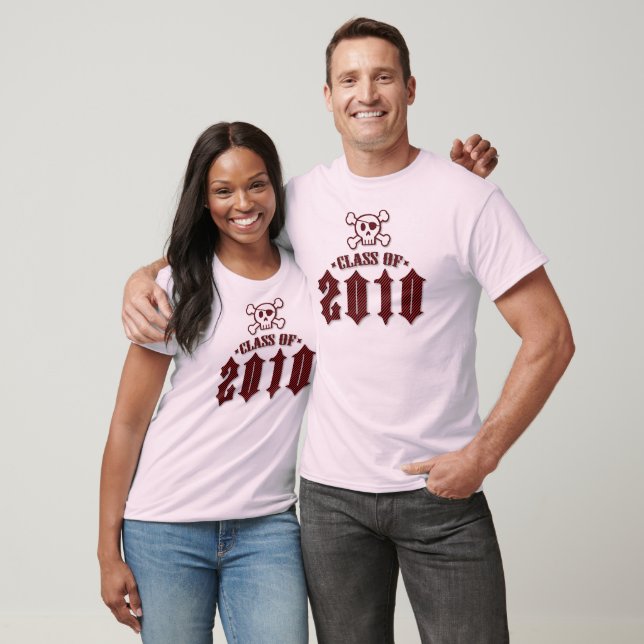 Class of 2010-Punky Pirate T-Shirt (Unisex)
