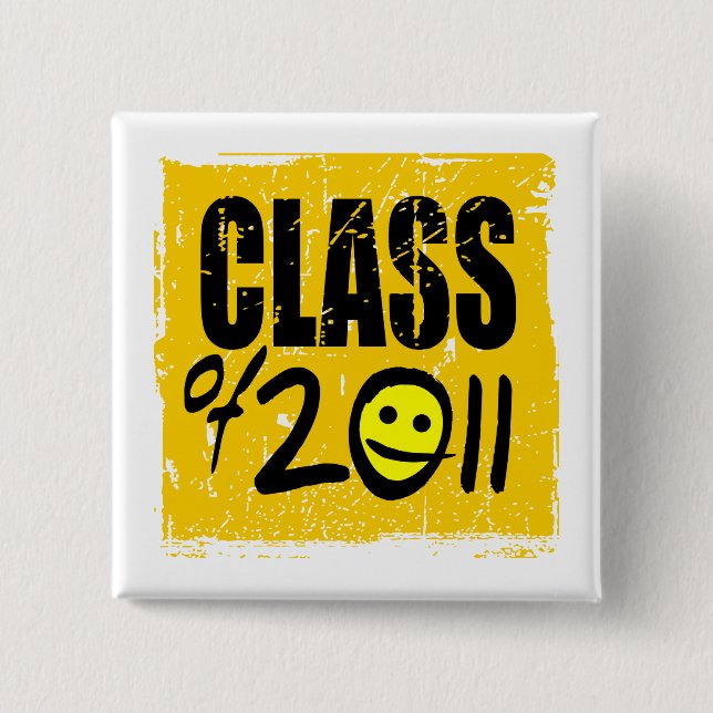 Class of 2011 15 cm square badge (Front)