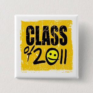 Class of 2011 15 cm square badge