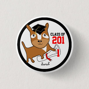 Class of 2011 Add Name Button Dog 1