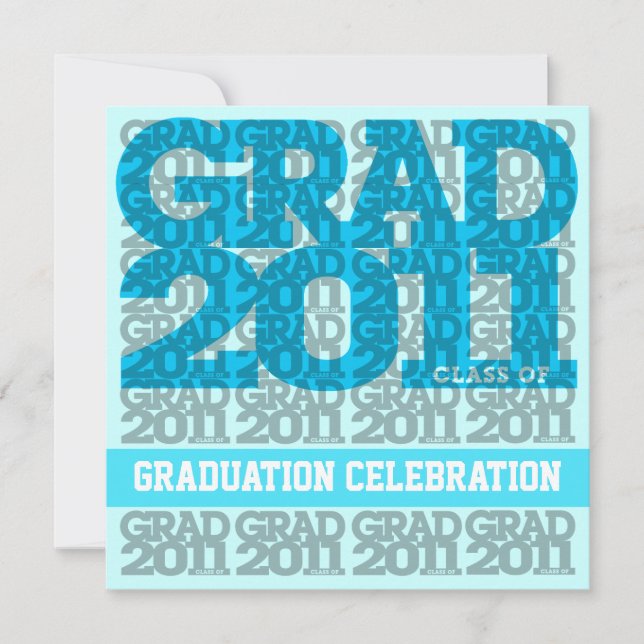 Class Of 2011 Graduation Party Invitation 03C (Front)