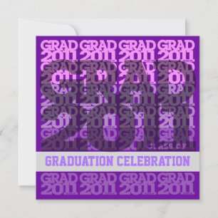 Class Of 2011 Graduation Party Invitation 03HH