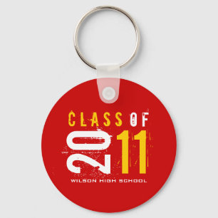Class of 2011 Key-Chain (red) Key Ring