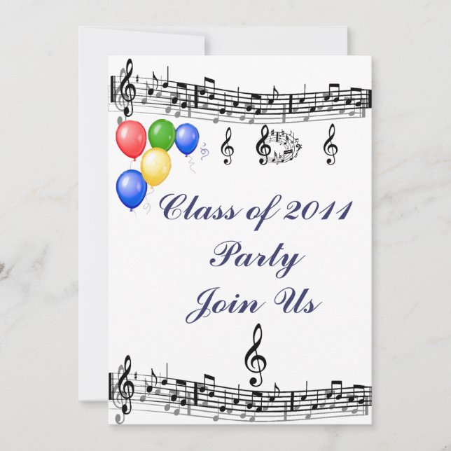 Class of 2011 Party_ Invitation (Front)