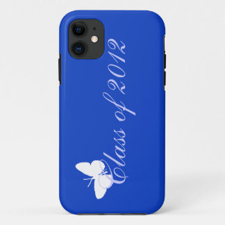 Class of 2012 - Blue Butterfly iPhone 11 Case
