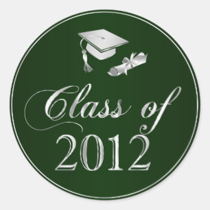 Class of 2012 Graduation Cap & Diploma Seals