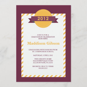 Class of 2012 - Graduation Celebration Invitation