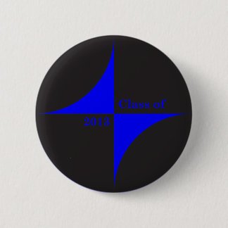 Class of 2013, graduate 6 cm round badge