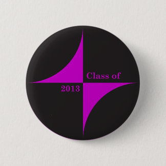 Class of 2013, graduate 6 cm round badge