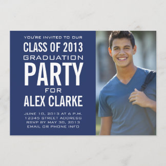 CLASS OF 2013 PARTY INVITATION PHOTO