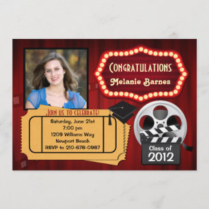Class of 2013 Theatre Graduation Invitation