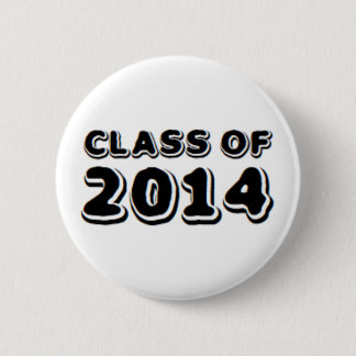 class of 2014 6 cm round badge