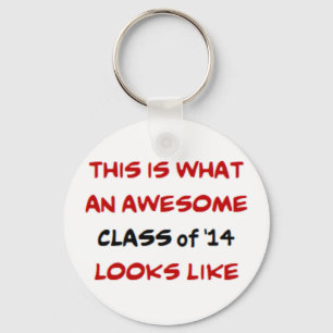 class of 2014, awesome key ring