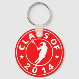 Class Of 2014 Girl Lacrosse Key Ring