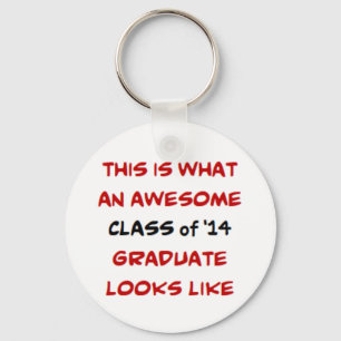 class of 2014 graduate, awesome key ring