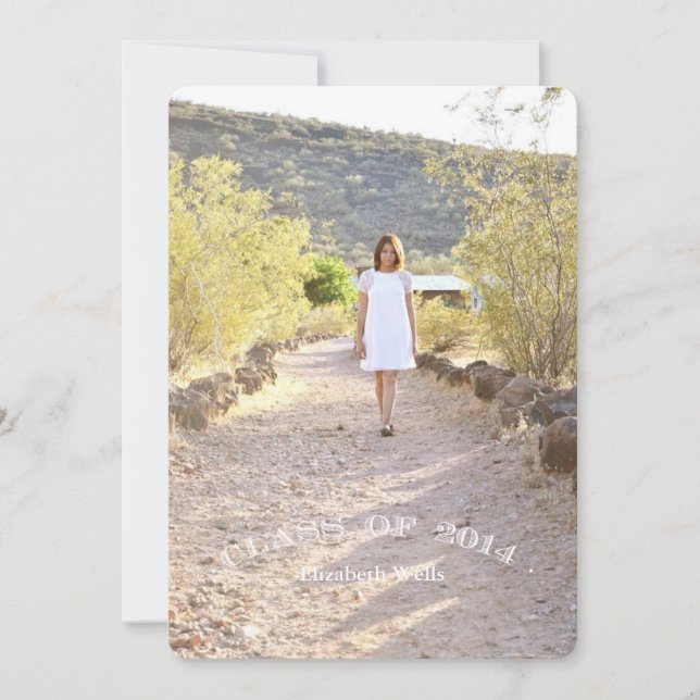 Class of 2014 Graduation Announcement (Front)