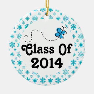 Class Of 2014 Graduation Gift Christmas Ornament