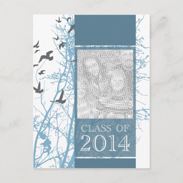 class of 2014 silhouscreen postcard (Front)