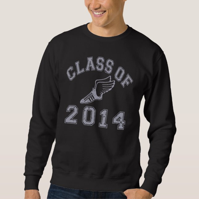 Class Of 2014 Track & Field - Grey 2 Sweatshirt (Front)