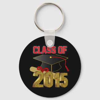 Class of 2015 2.25" Basic Button Keychain