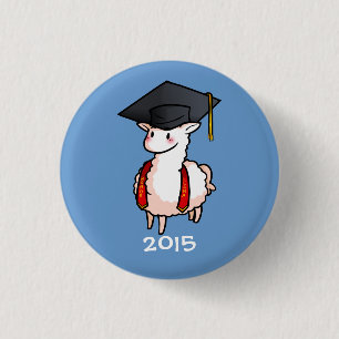 Class of 2015 Llama Button