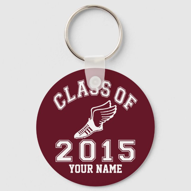 Class of 2015 Track Key Ring (Front)