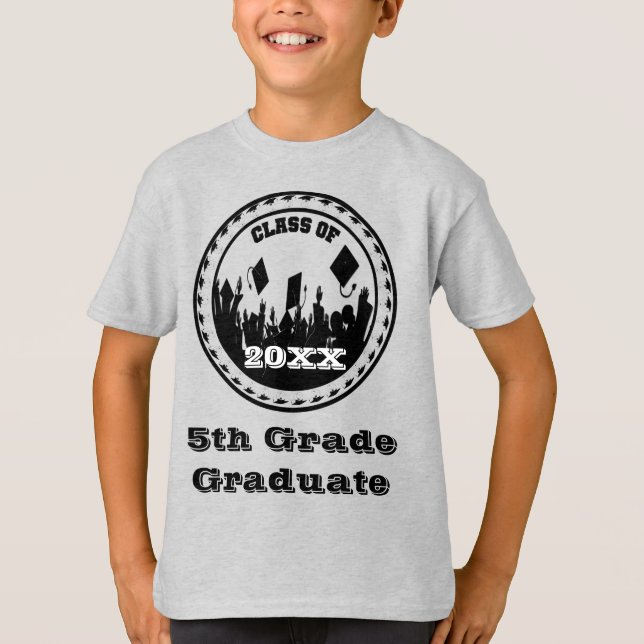 Class of 2016 5th Grade Grad T-Shirt (Front)
