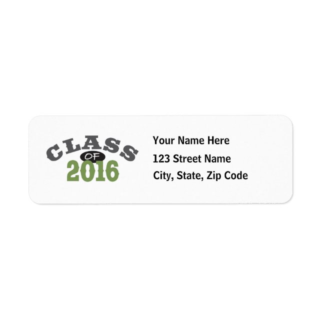 Class Of 2016 Green (Front)