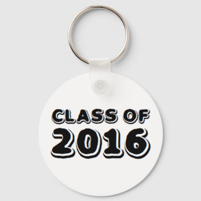 class of 2016 key ring (Front)