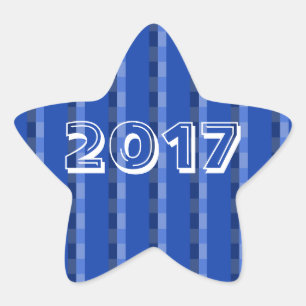 Class of 2017 Blue Star Sticker by Janz