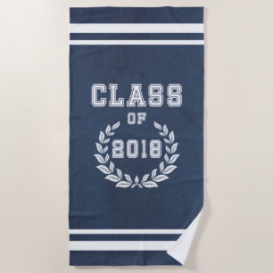 Class of 2018 beach towel