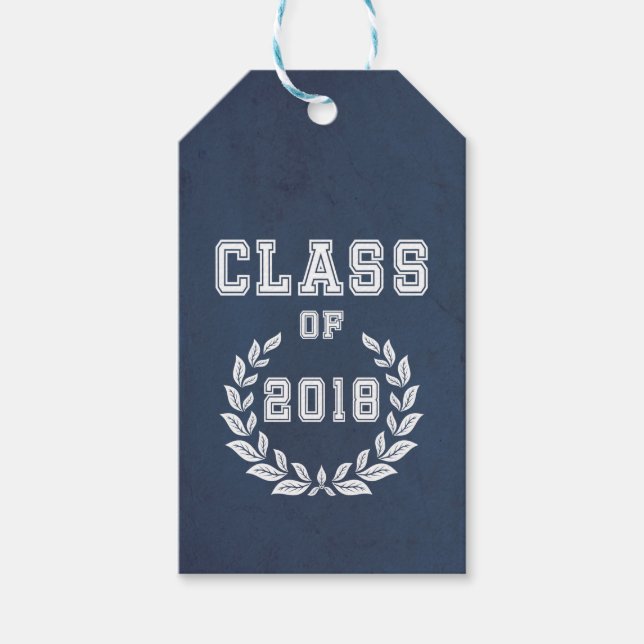 Class of 2018 gift tags (Front)