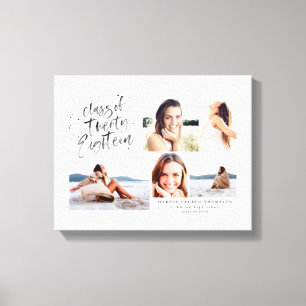 class of 2018 graduate multi photo canvas