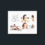 class of 2018 graduate multi photo canvas print<br><div class="desc">Watercolor class of 2018 graduate multi photo canvas print. The perfect graduation gift. Part of a collection.</div>