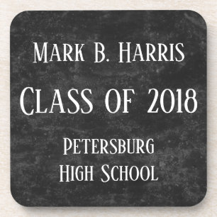 Class of 2018 Personalised coaster
