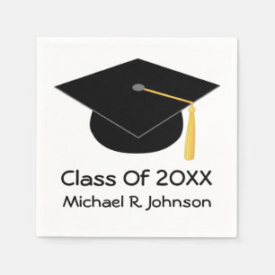 Class Of 2018 Personalised Graduation Napkins