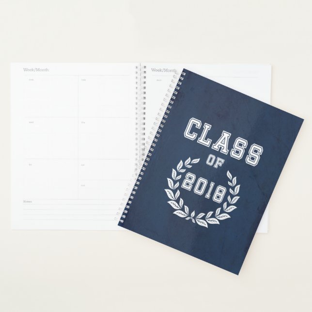Class of 2018 planner (Display)